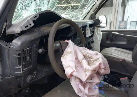 2015 Chevrolet Express 2500 Work Van из США, поврежденный, VIN 1GCWGFFF4F1109150